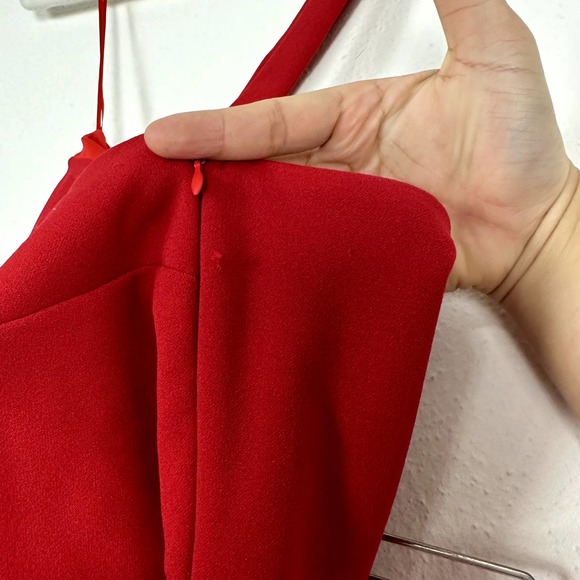 NWT Superdown Emilie Cut Out Jumpsuit in Red Size Medium - Picture 5 of 8